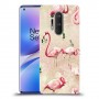 פלמינגו ורוד כיסוי מגן קשיח מעוצב ל OnePlus 8 Pro יחידה אחת סקרין מובייל