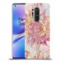 חמניות מוזרה סגולה כיסוי מגן קשיח מעוצב ל OnePlus 8 Pro יחידה אחת סקרין מובייל