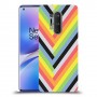 פסים קשת כיסוי מגן קשיח מעוצב ל OnePlus 8 Pro יחידה אחת סקרין מובייל