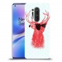 אדג אדום במשקפיים כיסוי מגן קשיח מעוצב ל OnePlus 8 Pro יחידה אחת סקרין מובייל