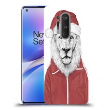 סנטה אריה כיסוי מגן קשיח מעוצב ל OnePlus 8 Pro יחידה אחת סקרין מובייל