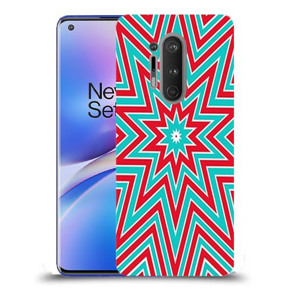 צבעי שלג כיסוי מגן קשיח מעוצב ל OnePlus 8 Pro יחידה אחת סקרין מובייל