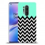 פסים במנטה כיסוי מגן קשיח מעוצב ל OnePlus 8 Pro יחידה אחת סקרין מובייל