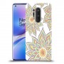 חמניות בלבן כיסוי מגן קשיח מעוצב ל OnePlus 8 Pro יחידה אחת סקרין מובייל
