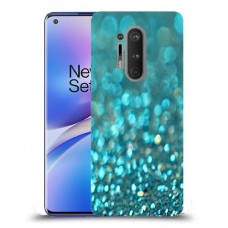 טורקיז יהלומים כיסוי מגן קשיח מעוצב ל OnePlus 8 Pro יחידה אחת סקרין מובייל