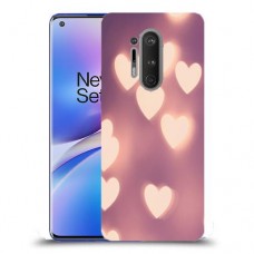 לבבות מעורפלים בחום כיסוי מגן קשיח מעוצב ל OnePlus 8 Pro יחידה אחת סקרין מובייל