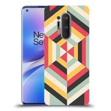 הצגת הפשטה כיסוי מגן קשיח מעוצב ל OnePlus 8 Pro יחידה אחת סקרין מובייל