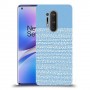 נקודות לבנות בכחול כיסוי מגן קשיח מעוצב ל OnePlus 8 Pro יחידה אחת סקרין מובייל