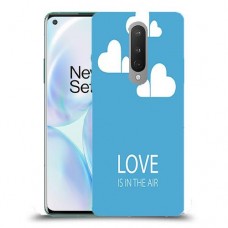 אהבה באוויר כיסוי מגן קשיח מעוצב ל OnePlus 8 יחידה אחת סקרין מובייל