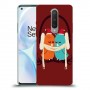 זוג יונים כיסוי מגן קשיח מעוצב ל OnePlus 8 יחידה אחת סקרין מובייל