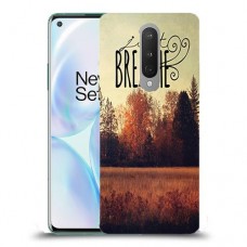 תאווה לנשום כיסוי מגן קשיח מעוצב ל OnePlus 8 יחידה אחת סקרין מובייל