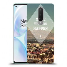 לגרום לדברים לקרות כיסוי מגן קשיח מעוצב ל OnePlus 8 יחידה אחת סקרין מובייל