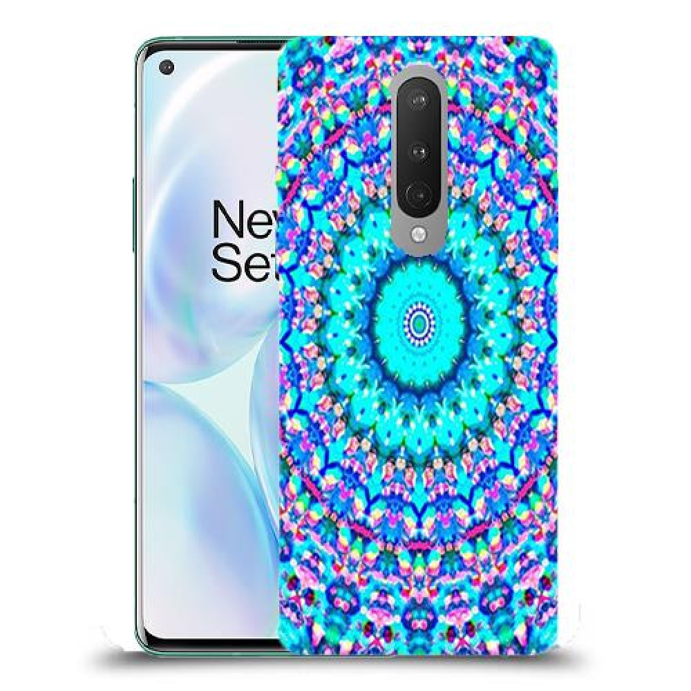 מנדלה בצבע כיסוי מגן קשיח מעוצב ל OnePlus 8 יחידה אחת סקרין מובייל