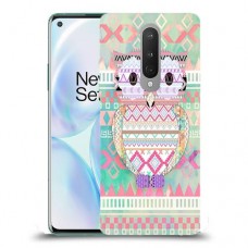 ינשוף נחמד כיסוי מגן קשיח מעוצב ל OnePlus 8 יחידה אחת סקרין מובייל