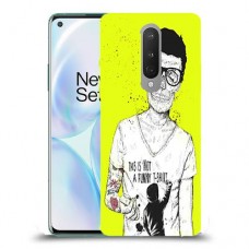 לא חולצת טריקו מצחיקה כיסוי מגן קשיח מעוצב ל OnePlus 8 יחידה אחת סקרין מובייל