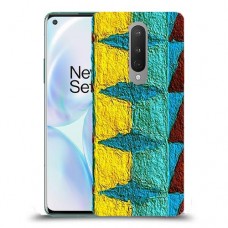 הפשטה צבועה כיסוי מגן קשיח מעוצב ל OnePlus 8 יחידה אחת סקרין מובייל