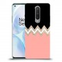 ורוד-לבן-לבן כיסוי מגן קשיח מעוצב ל OnePlus 8 יחידה אחת סקרין מובייל