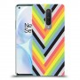 פסים קשת כיסוי מגן קשיח מעוצב ל OnePlus 8 יחידה אחת סקרין מובייל
