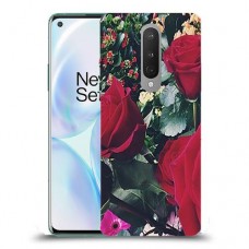 ורדים כיסוי מגן קשיח מעוצב ל OnePlus 8 יחידה אחת סקרין מובייל