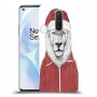 סנטה אריה כיסוי מגן קשיח מעוצב ל OnePlus 8 יחידה אחת סקרין מובייל