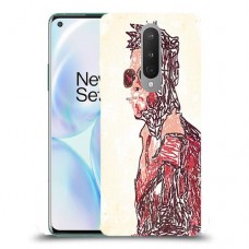 עישון כיסוי מגן קשיח מעוצב ל OnePlus 8 יחידה אחת סקרין מובייל