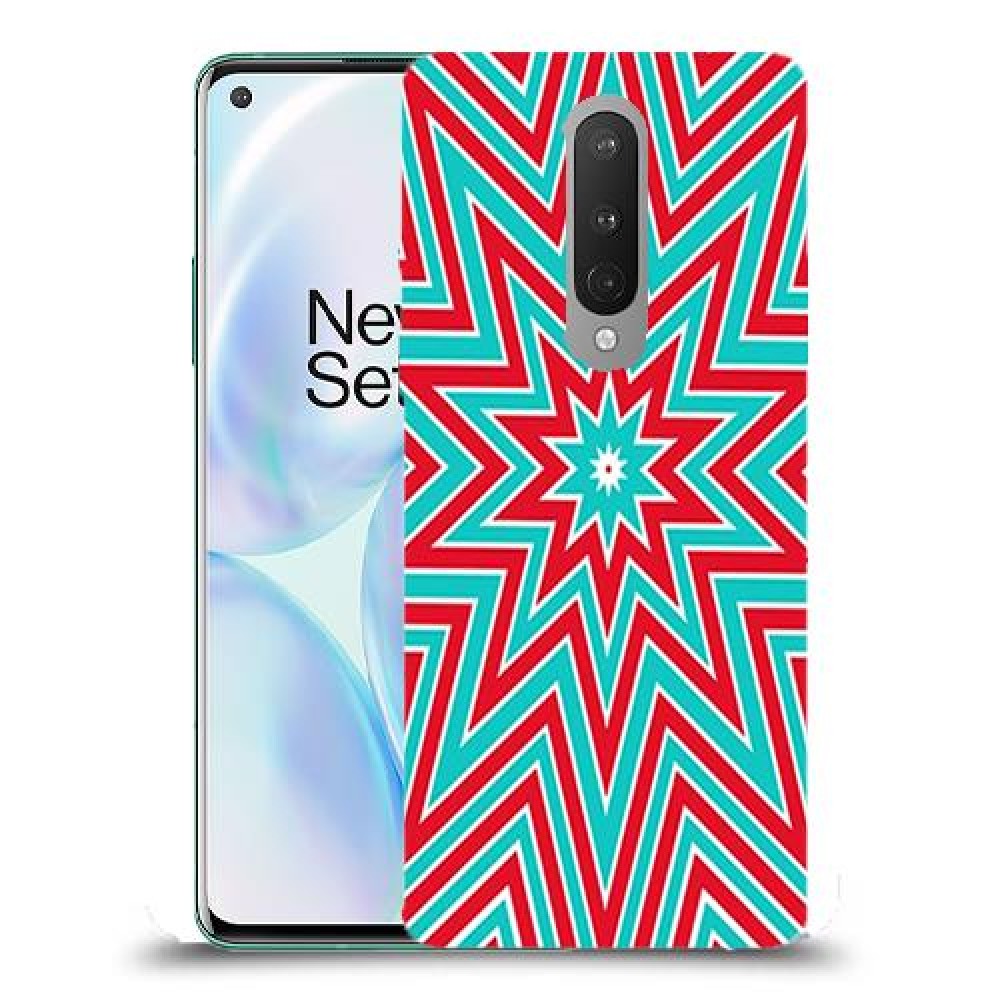 צבעי שלג כיסוי מגן קשיח מעוצב ל OnePlus 8 יחידה אחת סקרין מובייל