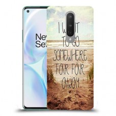 במקום רחוק רחוק כיסוי מגן קשיח מעוצב ל OnePlus 8 יחידה אחת סקרין מובייל