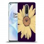 חמניות בשחור כיסוי מגן קשיח מעוצב ל OnePlus 8 יחידה אחת סקרין מובייל