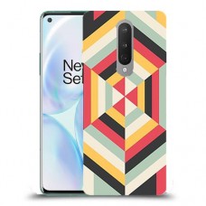 הצגת הפשטה כיסוי מגן קשיח מעוצב ל OnePlus 8 יחידה אחת סקרין מובייל
