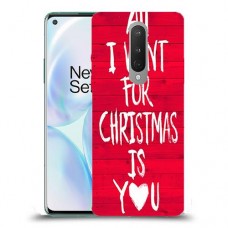 אתה עבור חג המולד כיסוי מגן קשיח מעוצב ל OnePlus 8 יחידה אחת סקרין מובייל