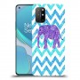 אלפנט סגול כיסוי מגן קשיח מעוצב ל OnePlus 8T יחידה אחת סקרין מובייל