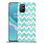גיאומטריה טורקיז כיסוי מגן קשיח מעוצב ל OnePlus 8T יחידה אחת סקרין מובייל