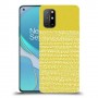 נקודות לבנות בצהוב כיסוי מגן קשיח מעוצב ל OnePlus 8T יחידה אחת סקרין מובייל