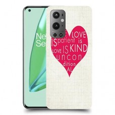 אהבה היא אדיבה כיסוי מגן קשיח מעוצב ל OnePlus 9 Pro יחידה אחת סקרין מובייל