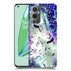 גשם מתכת כיסוי מגן קשיח מעוצב ל OnePlus 9 Pro יחידה אחת סקרין מובייל