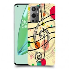 מוסיקה היא החיים שלי כיסוי מגן קשיח מעוצב ל OnePlus 9 Pro יחידה אחת סקרין מובייל
