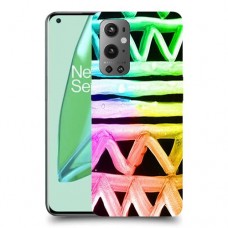 ניאון גיאומטריה כיסוי מגן קשיח מעוצב ל OnePlus 9 Pro יחידה אחת סקרין מובייל