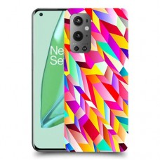 פסים ניאון כיסוי מגן קשיח מעוצב ל OnePlus 9 Pro יחידה אחת סקרין מובייל