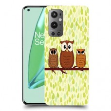 משפחת ינשוף כיסוי מגן קשיח מעוצב ל OnePlus 9 Pro יחידה אחת סקרין מובייל
