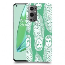 ינשופים על ירוק כיסוי מגן קשיח מעוצב ל OnePlus 9 Pro יחידה אחת סקרין מובייל