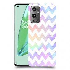 גיאומטריה פסטל כיסוי מגן קשיח מעוצב ל OnePlus 9 Pro יחידה אחת סקרין מובייל