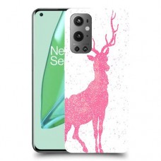 צבי ורוד כיסוי מגן קשיח מעוצב ל OnePlus 9 Pro יחידה אחת סקרין מובייל