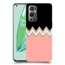 ורוד-לבן-לבן כיסוי מגן קשיח מעוצב ל OnePlus 9 Pro יחידה אחת סקרין מובייל