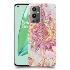 חמניות מוזרה סגולה כיסוי מגן קשיח מעוצב ל OnePlus 9 Pro יחידה אחת סקרין מובייל