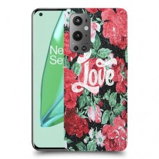 רוז אהבה כיסוי מגן קשיח מעוצב ל OnePlus 9 Pro יחידה אחת סקרין מובייל