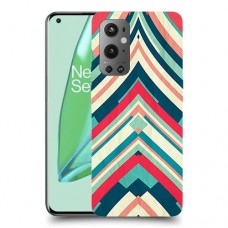 פסים בצבע כיסוי מגן קשיח מעוצב ל OnePlus 9 Pro יחידה אחת סקרין מובייל