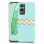 פסים בירוק כיסוי מגן קשיח מעוצב ל OnePlus 9 Pro יחידה אחת סקרין מובייל
