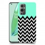 פסים במנטה כיסוי מגן קשיח מעוצב ל OnePlus 9 Pro יחידה אחת סקרין מובייל