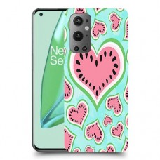 אבטיח אהבה כיסוי מגן קשיח מעוצב ל OnePlus 9 Pro יחידה אחת סקרין מובייל