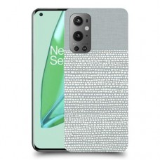 נקודות לבנות אפור כיסוי מגן קשיח מעוצב ל OnePlus 9 Pro יחידה אחת סקרין מובייל